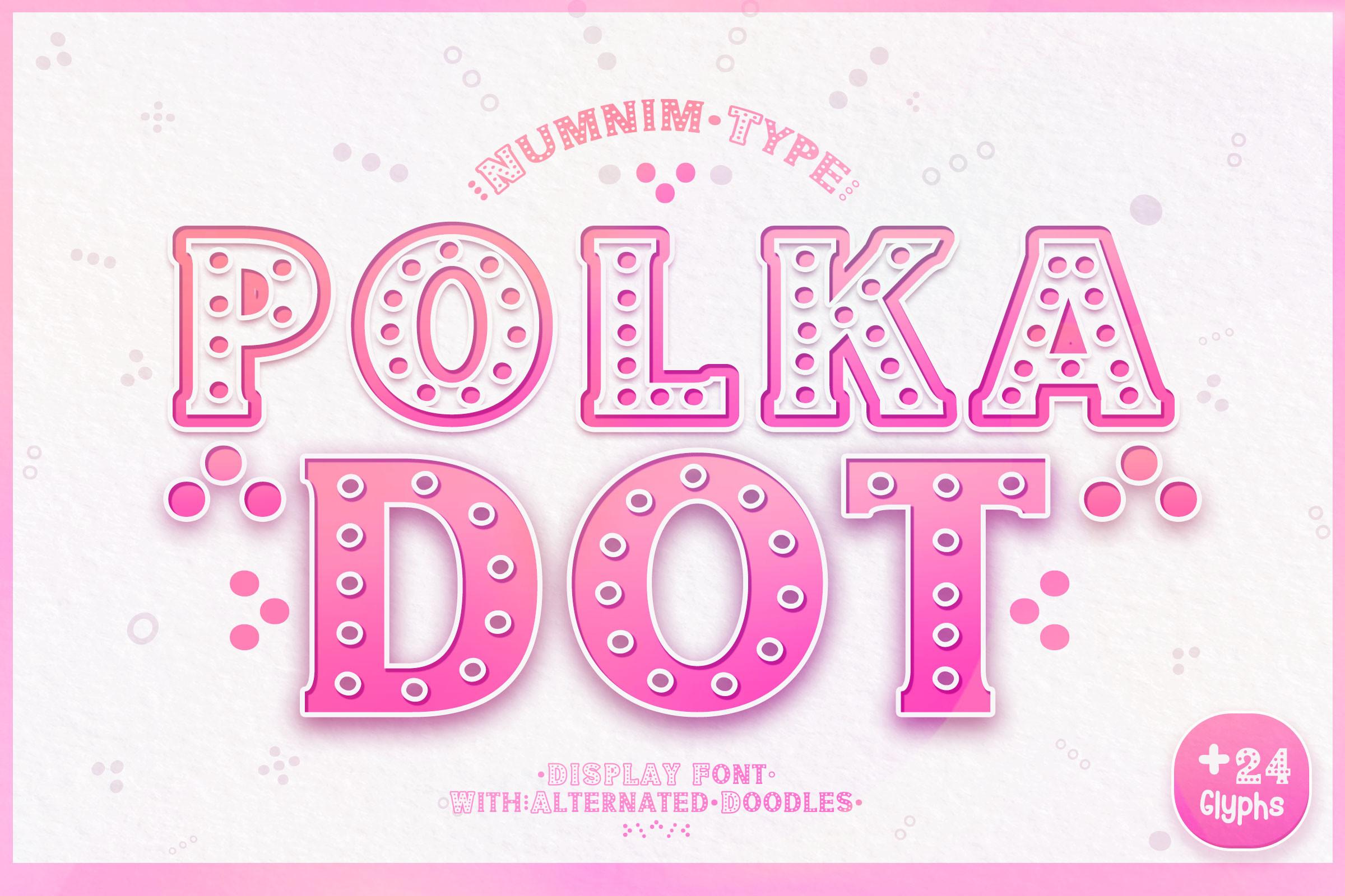 Polka Dot Font