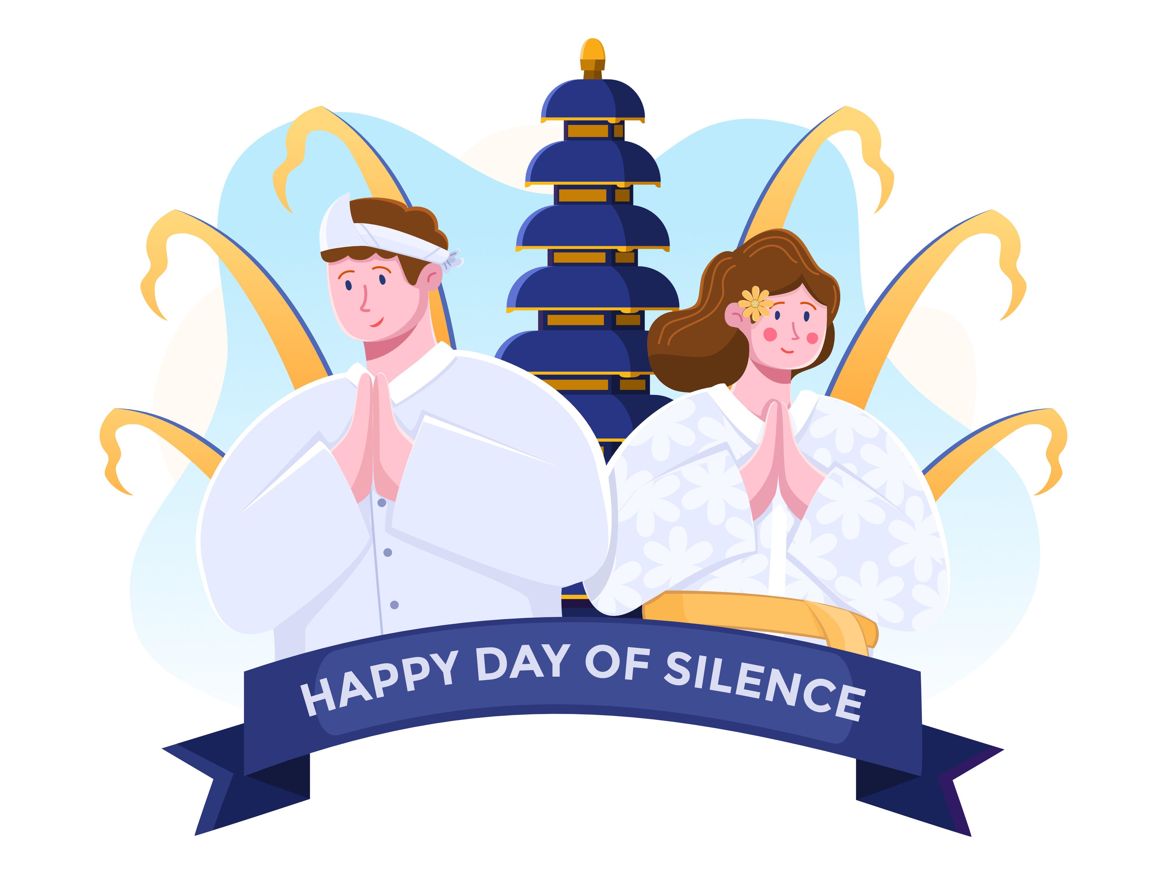 Person Greeting Happy Day of Silence