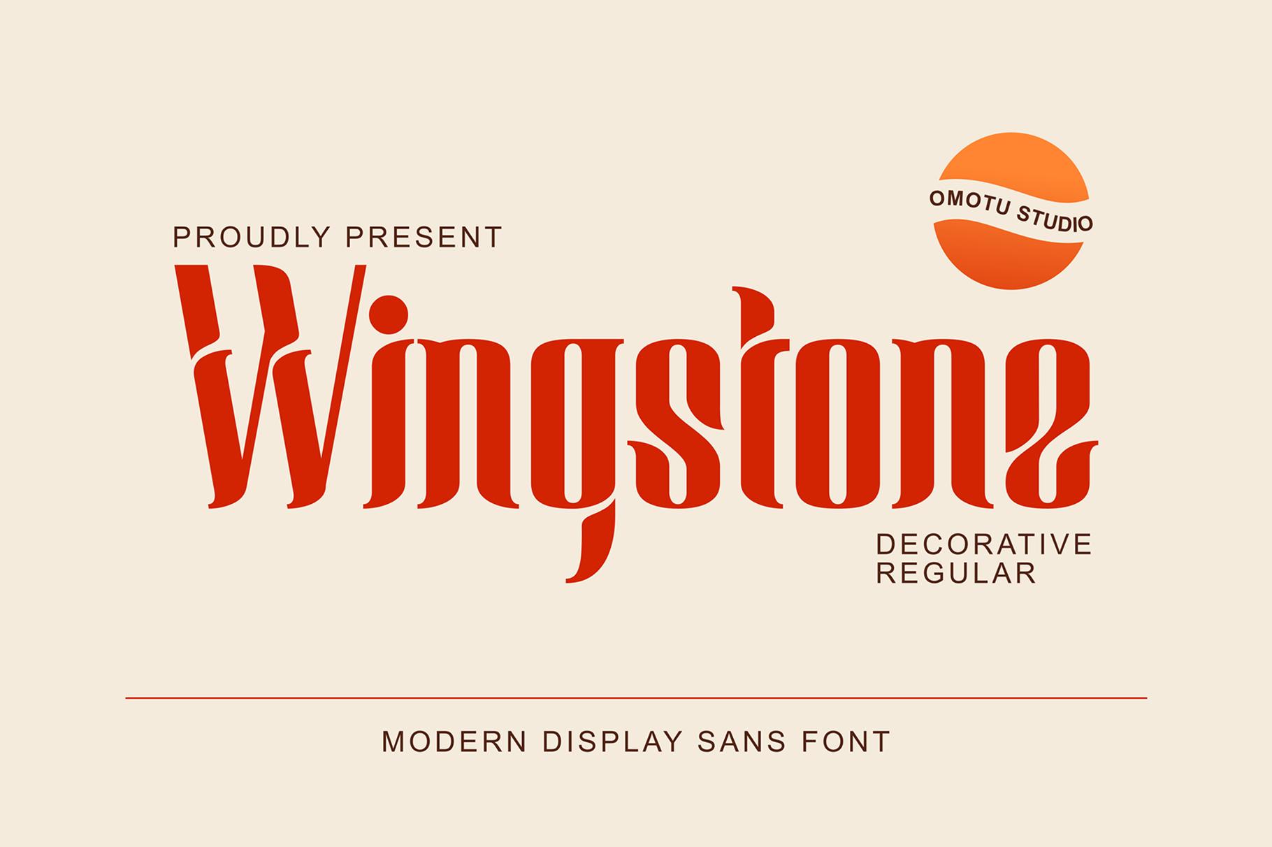 Wingstone Font