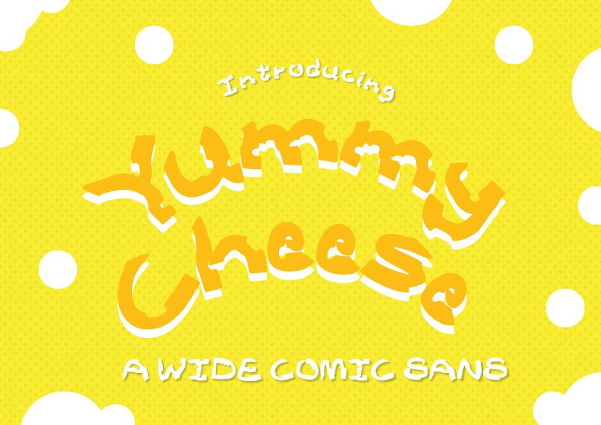 Yummy Cheese Font