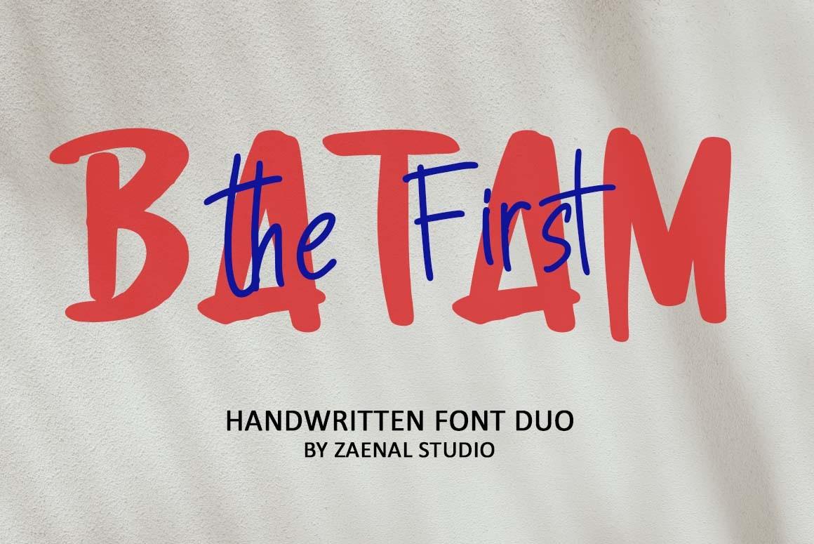 First Batam Font