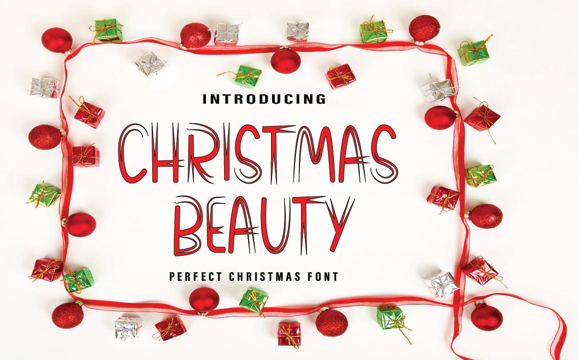 Christmas Beauty Font