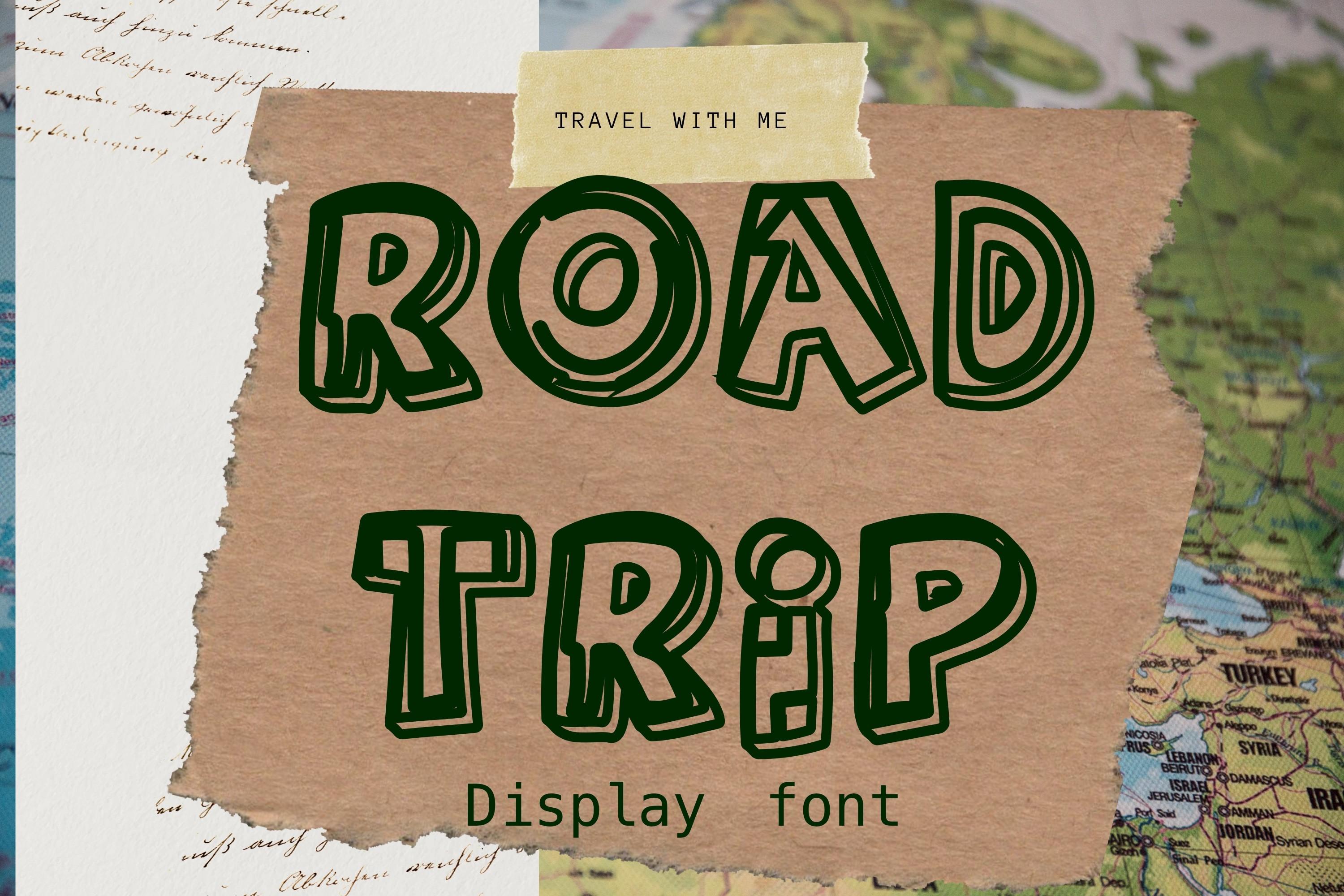 Road Trip Font