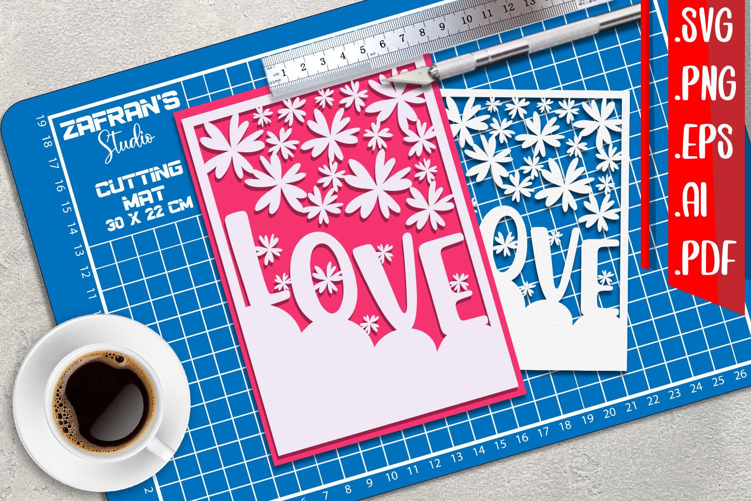 Love Greeting Cards 4 Svg Eps Ai Png Pdf