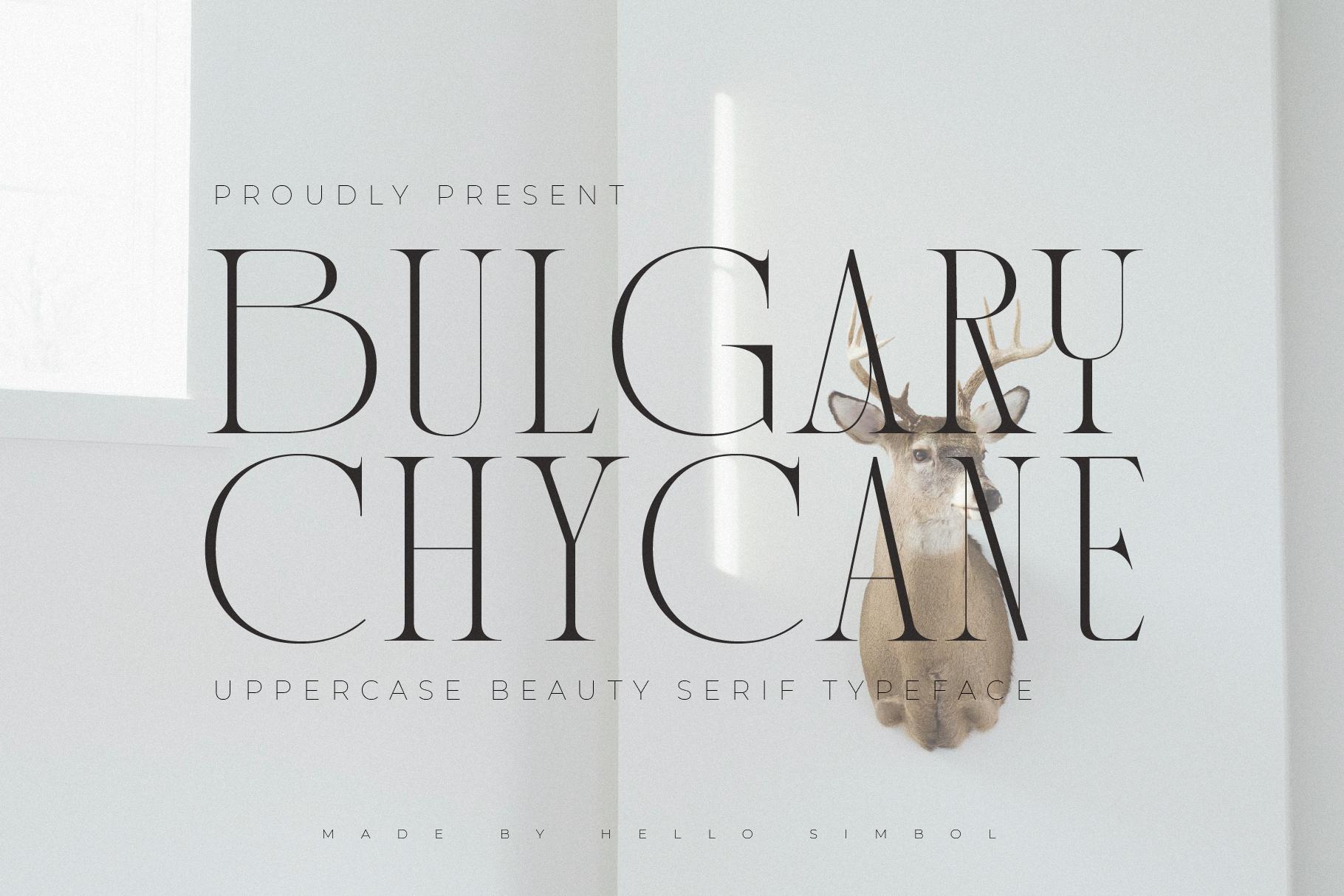 Bulgary Chycane Font