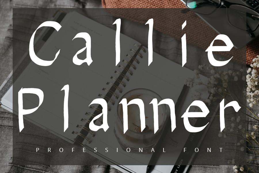 Callie Planner Font