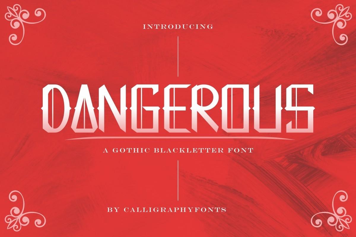 Dangerous Font