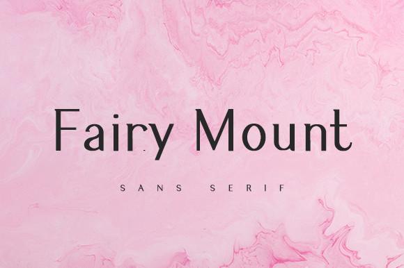Fairy Mount Font