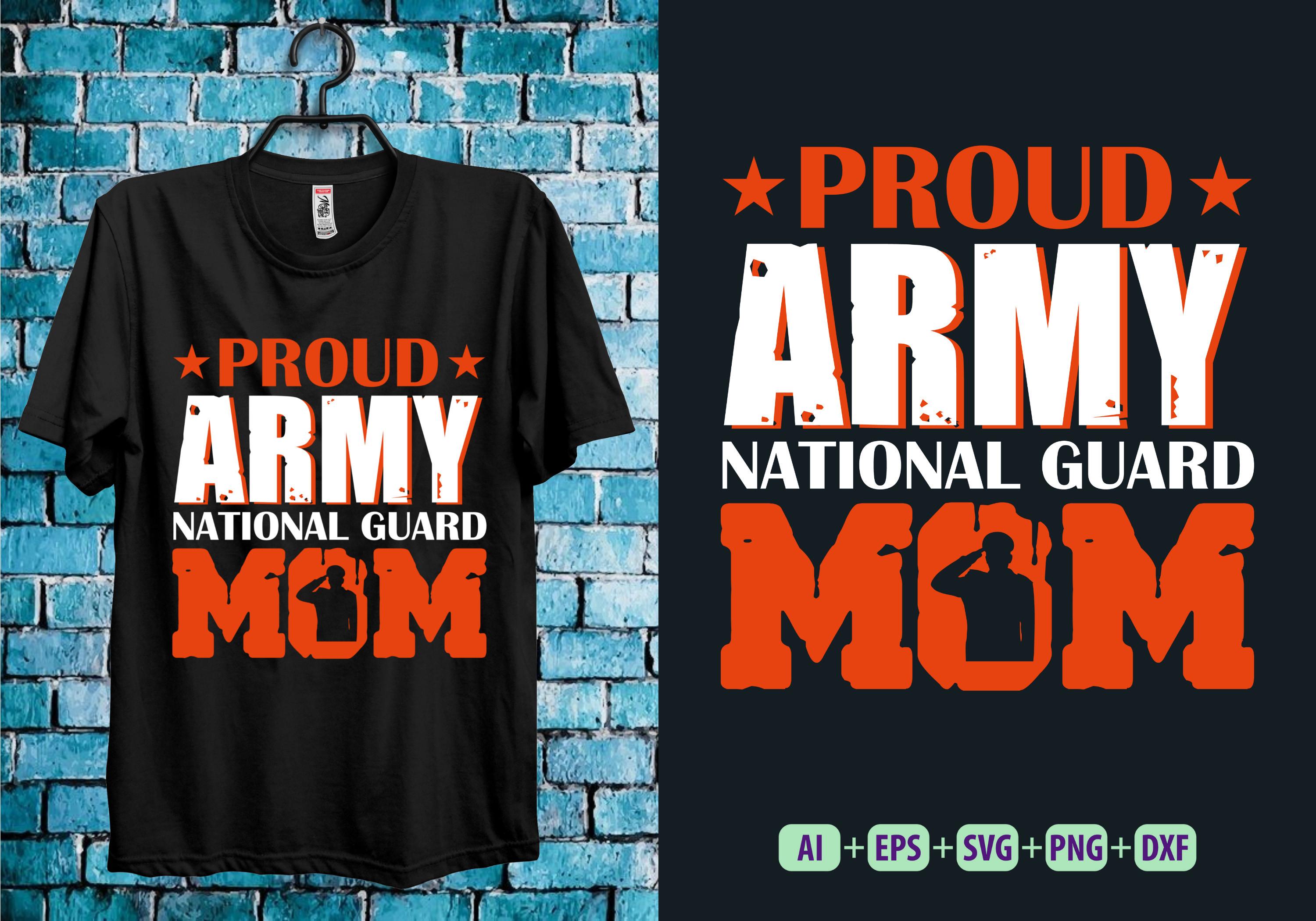 Proud Army National Guard Mom