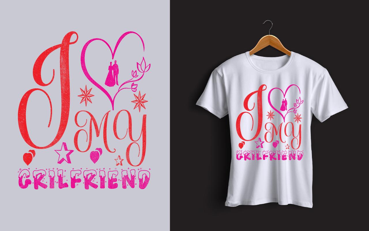 Valentine Day T-shirt Design
