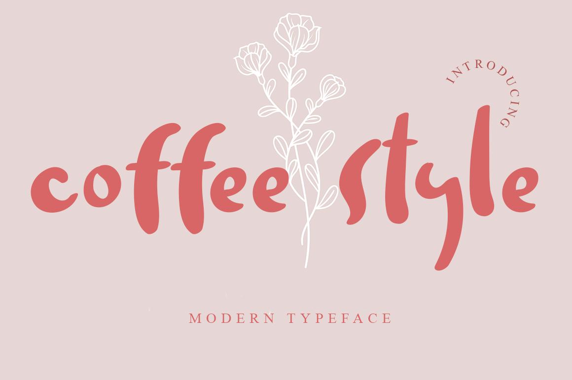 Coffee Style Font