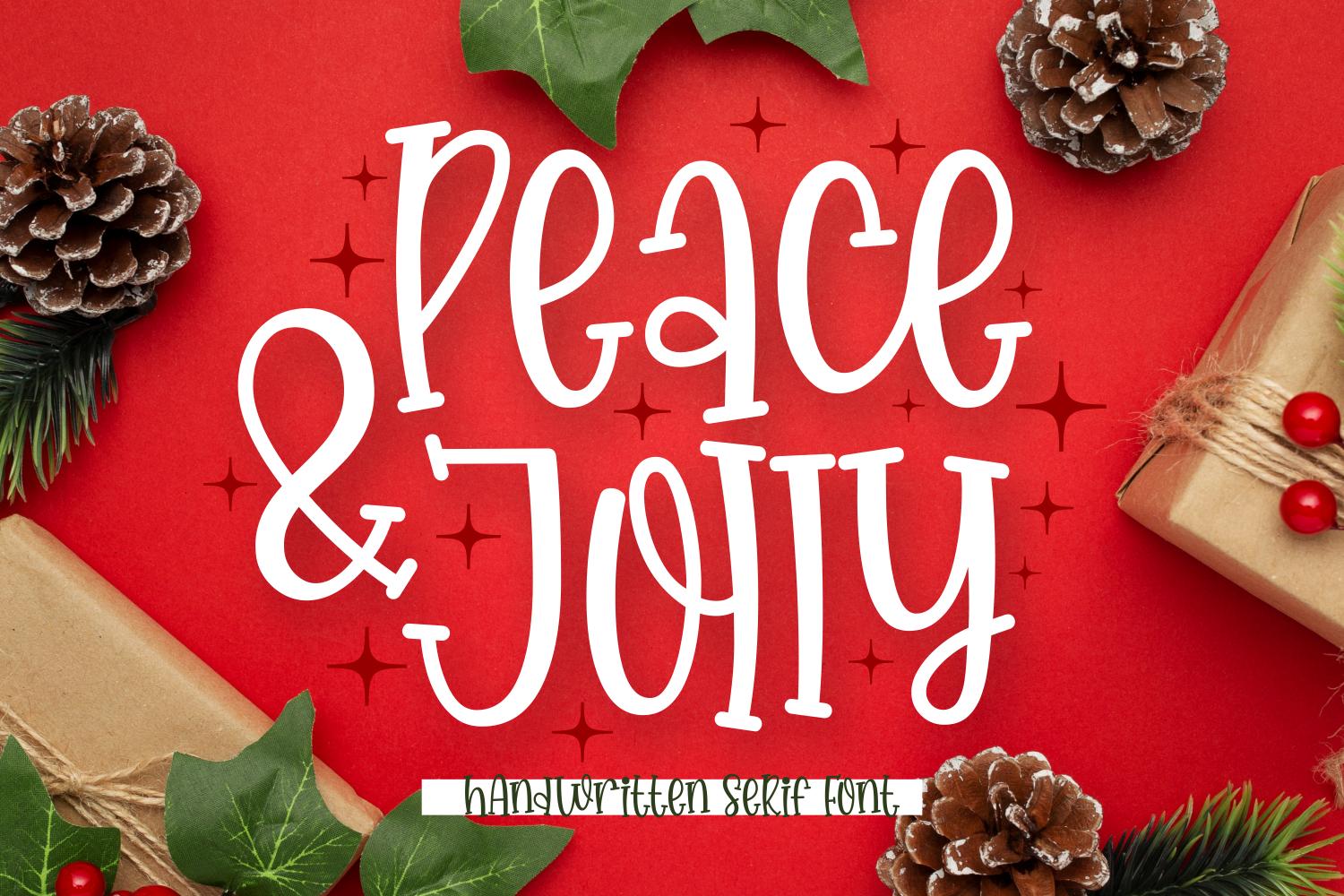Peace & Jolly Font