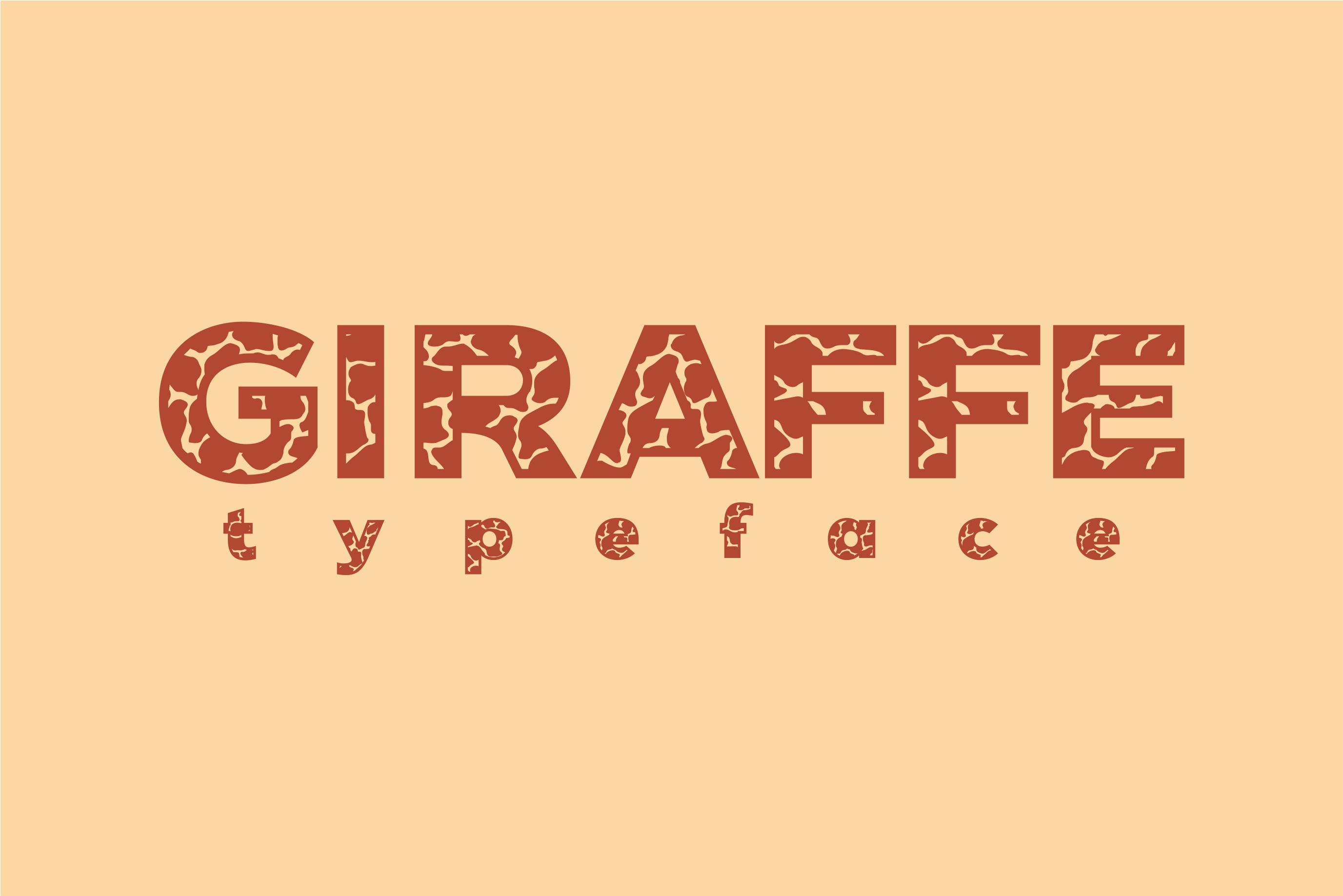 Giraffe Font