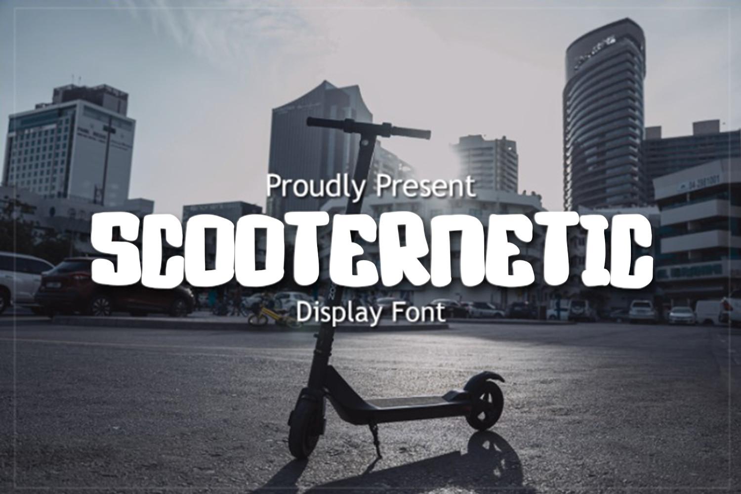 Scooternetic Font