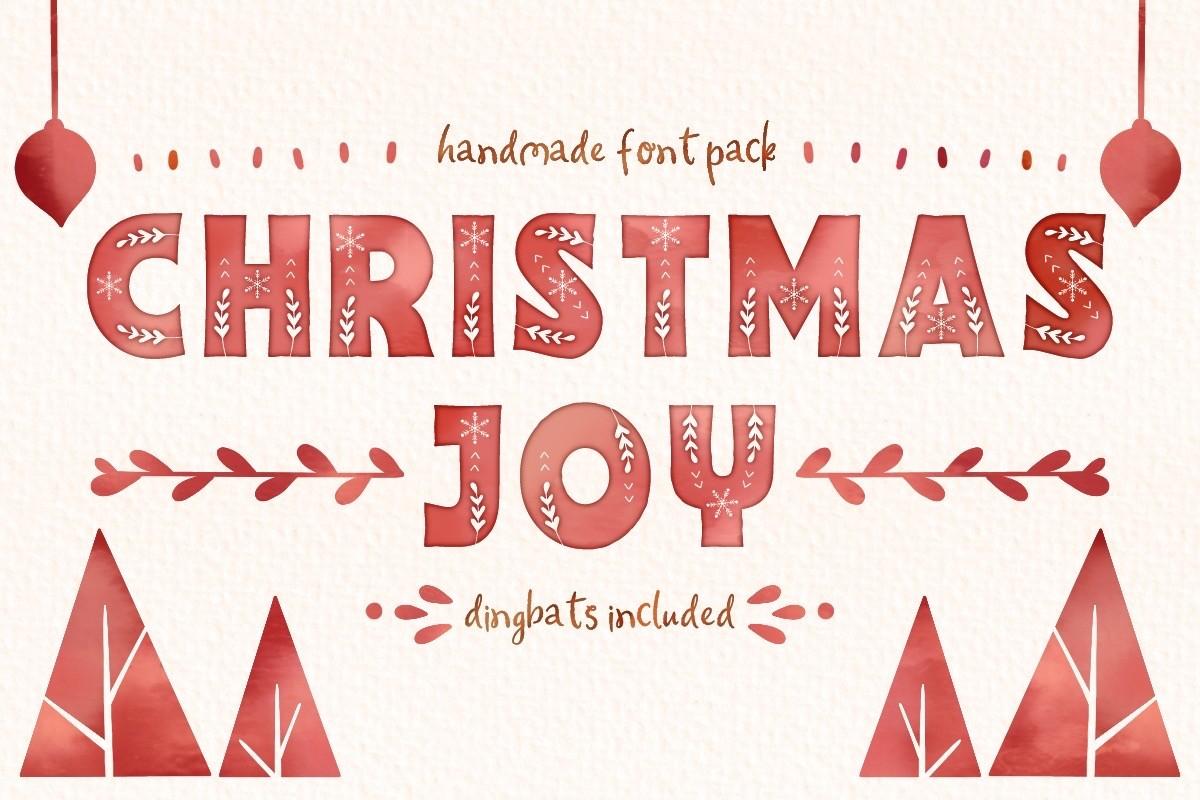 Christmas Joy Pack Font
