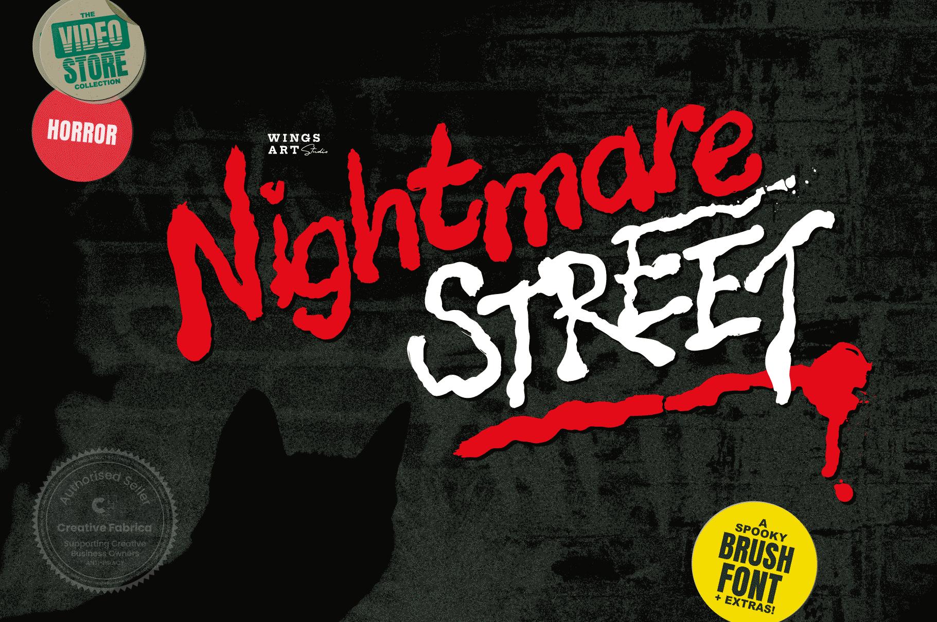 Nightmare Street Font
