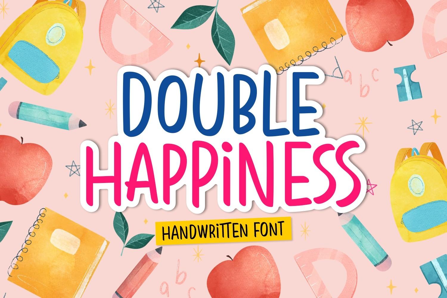 Double Happiness Font