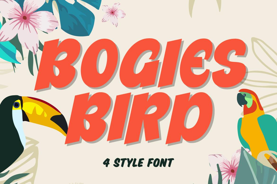 Bogies Bird Font