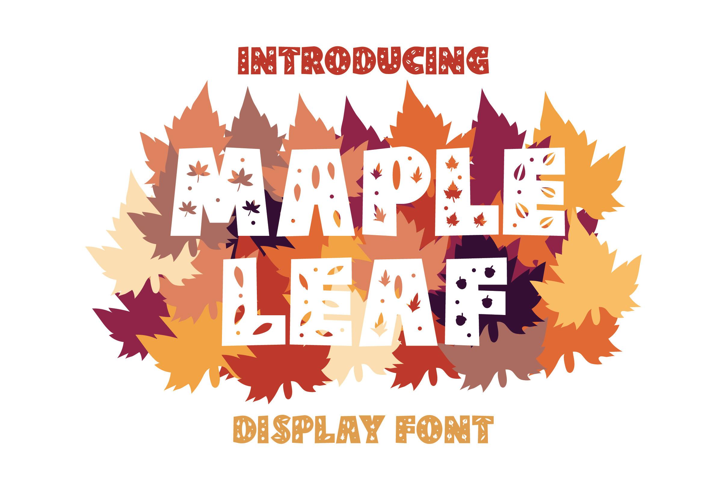 Maple Leaf Font