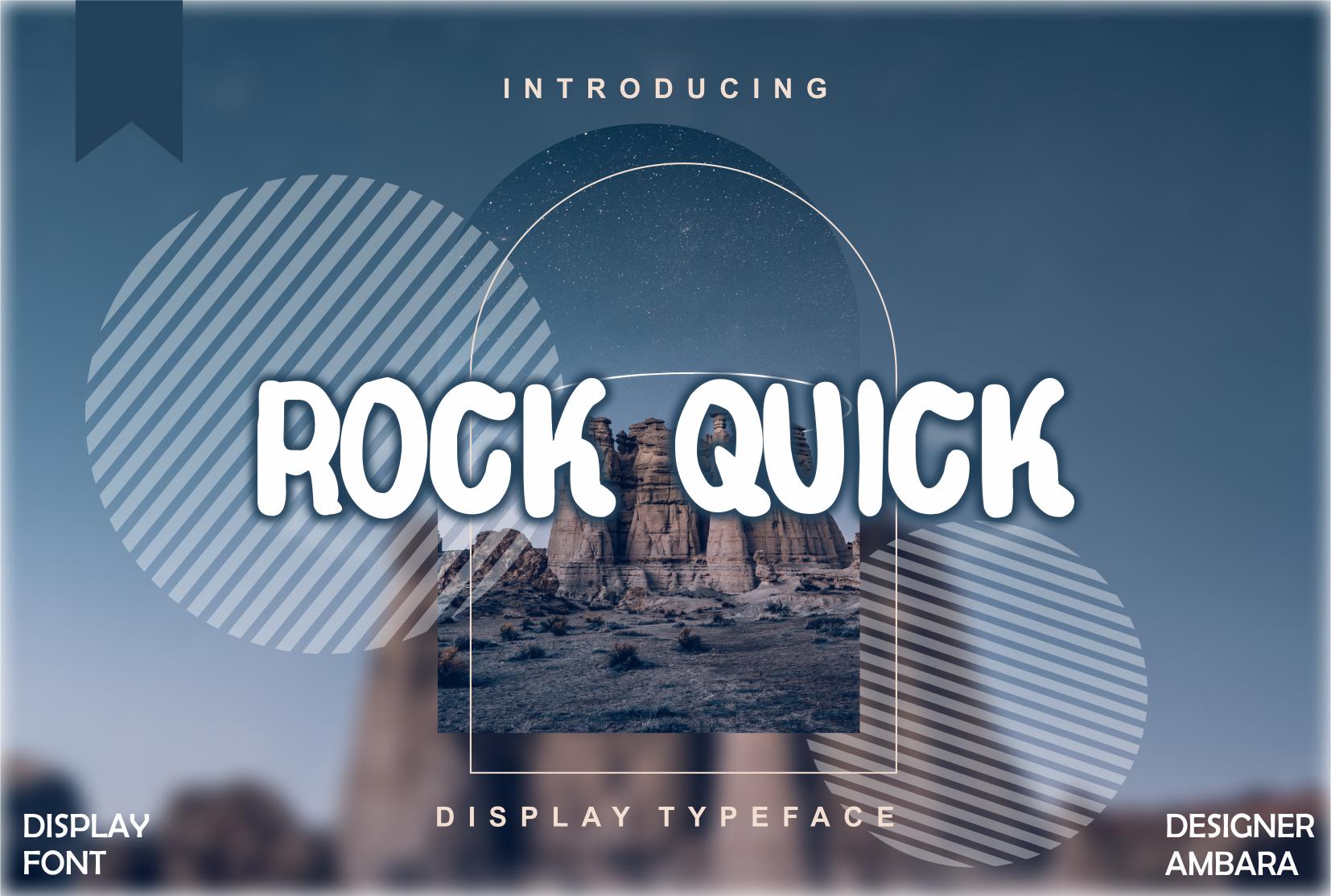 Rock Quick Font