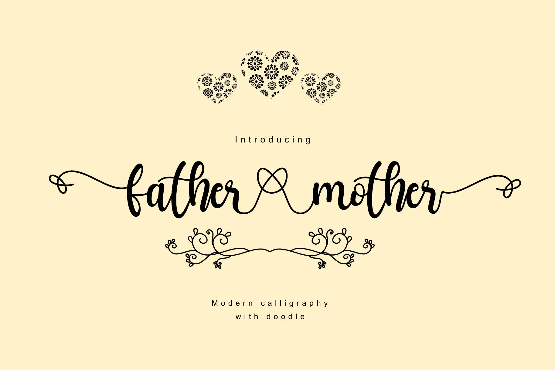 Father Mother Font