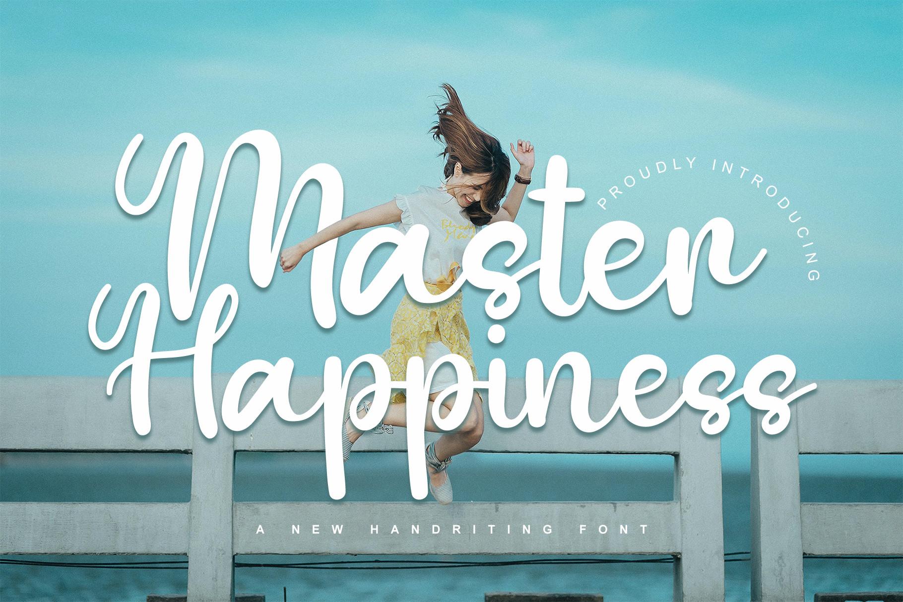 Master Happiness Font