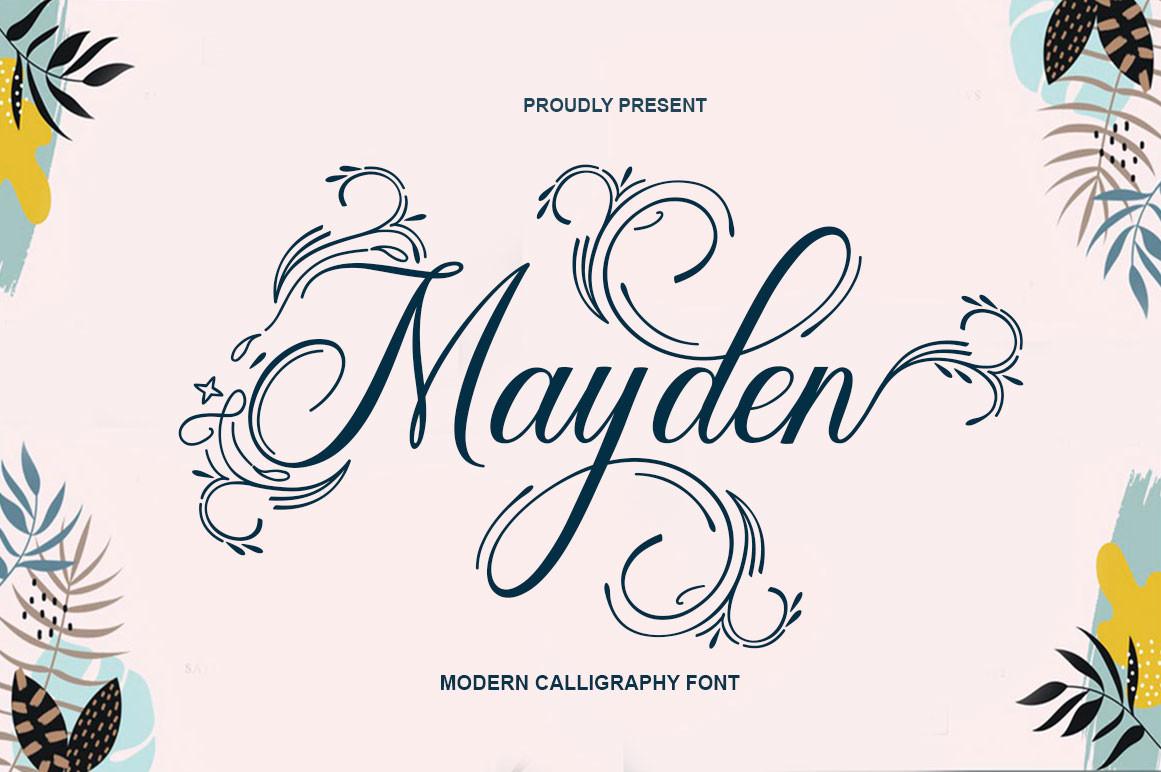 Mayden Font