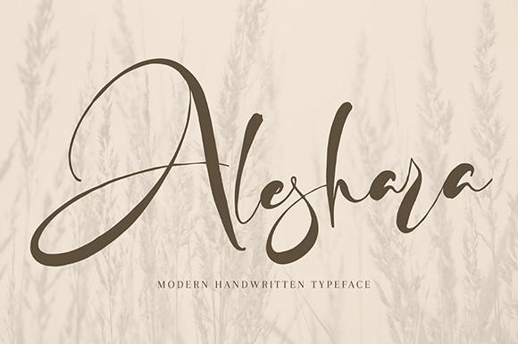 Aleshara Font