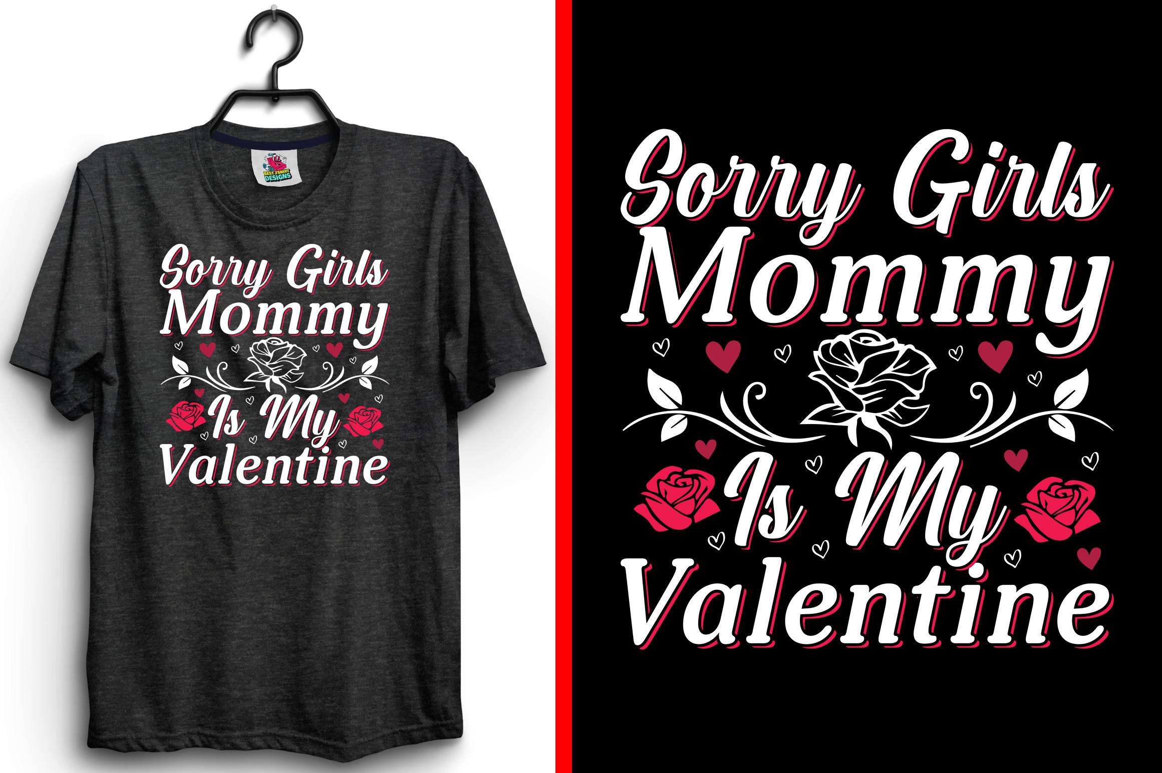 Sorry Valentine's Day T-Shirt Design