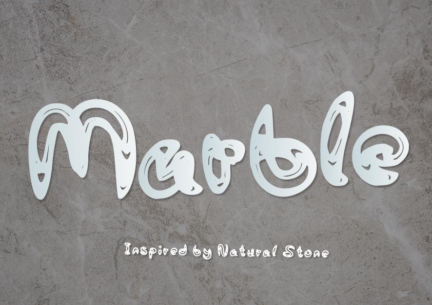 Marble Font