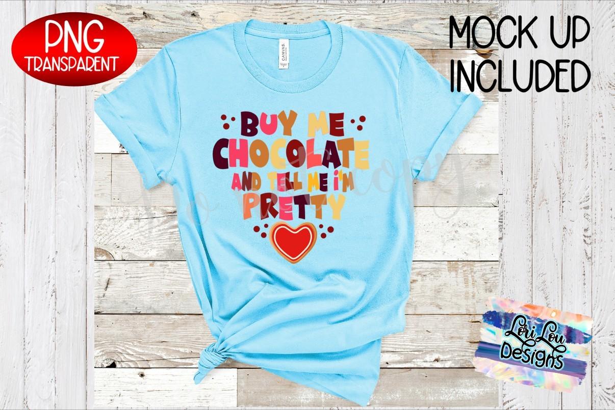 Buy Me Chocolate Valentine Design