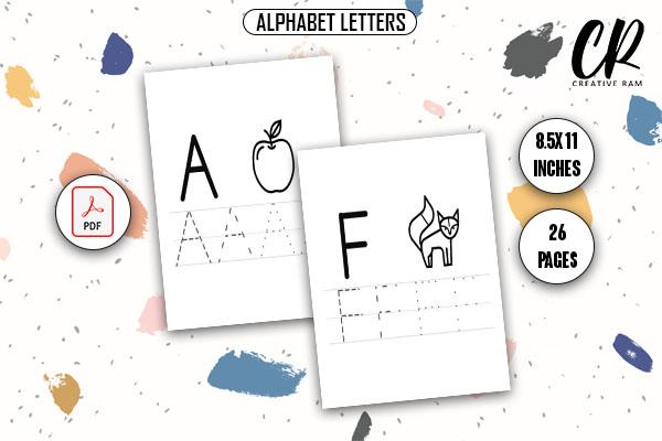 Alphabet 26 Letters - KDP Interior