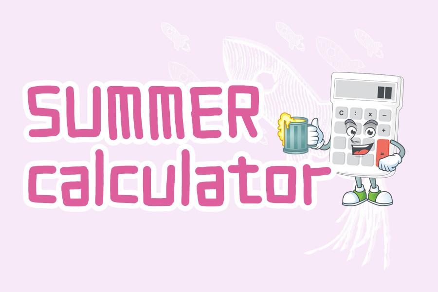 Summer Calculator Font