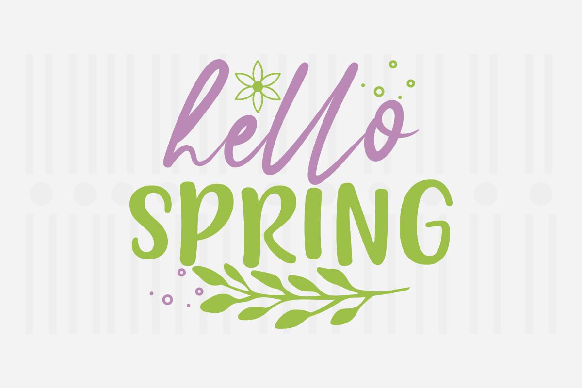 Hello Spring,Spring SVG