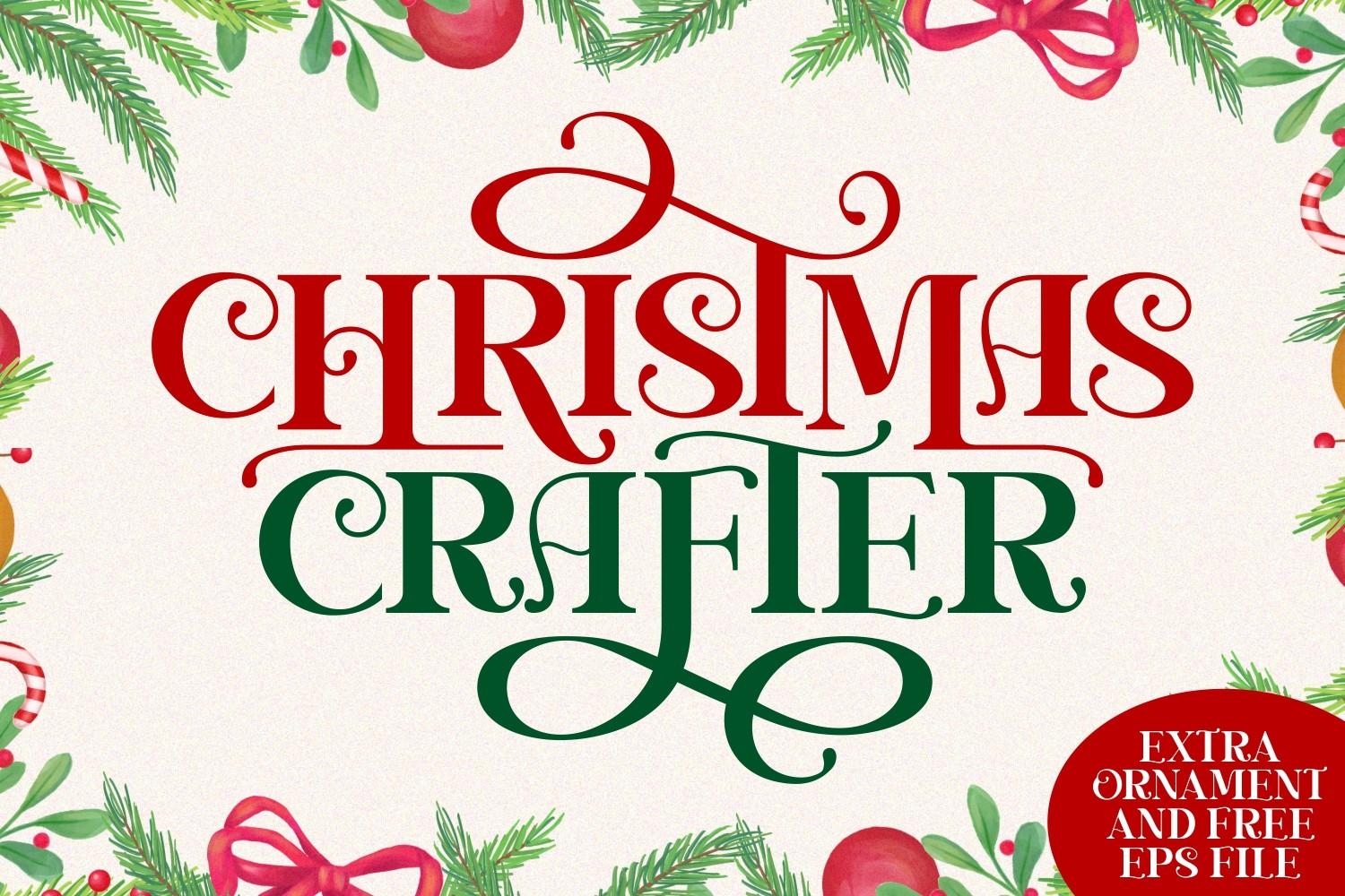 Christmas Crafter Font