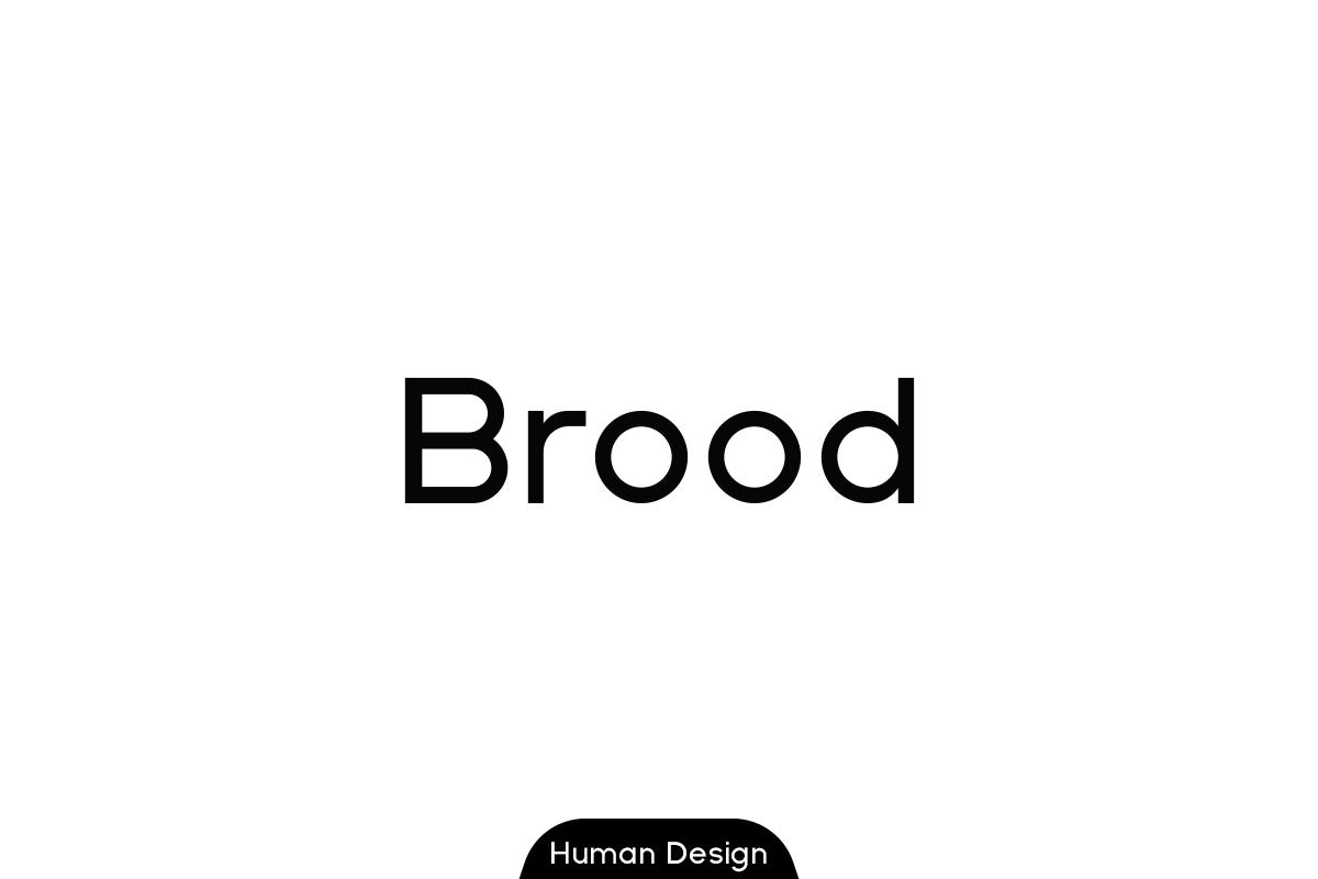 Brood Font