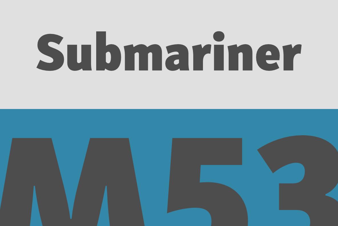 Submariner Font