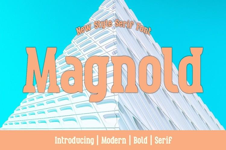 Magnold Font
