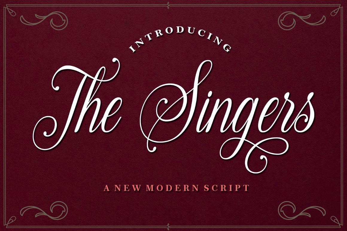 The Singers Font