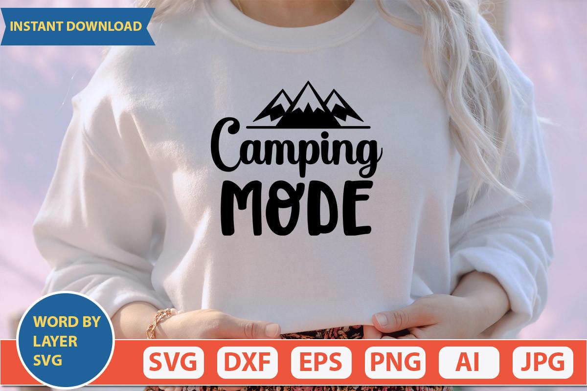 Camping Mode Svg Design