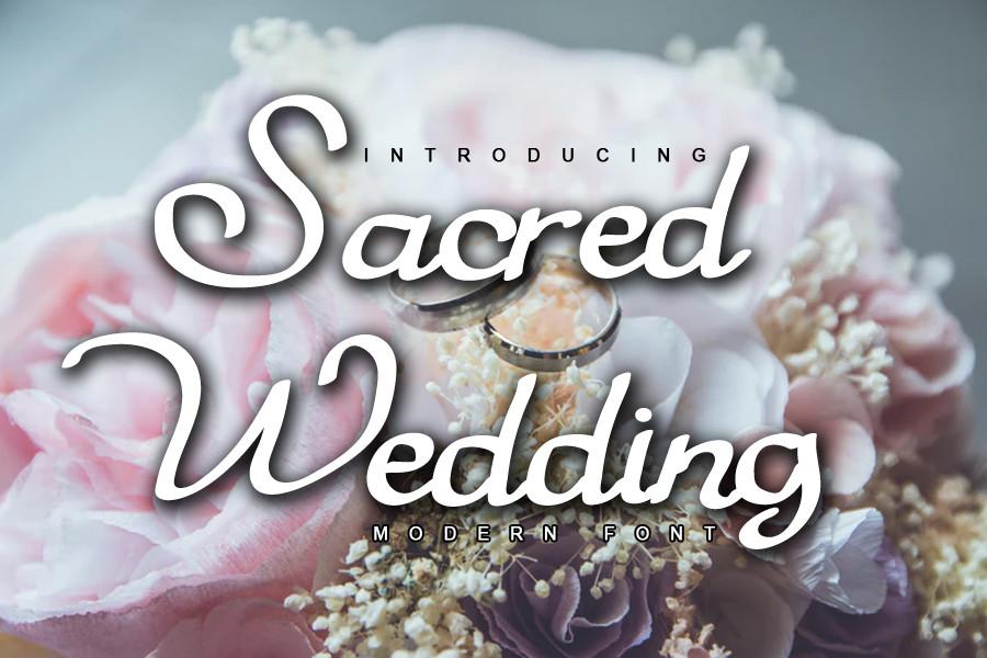 Sacred Wedding Font