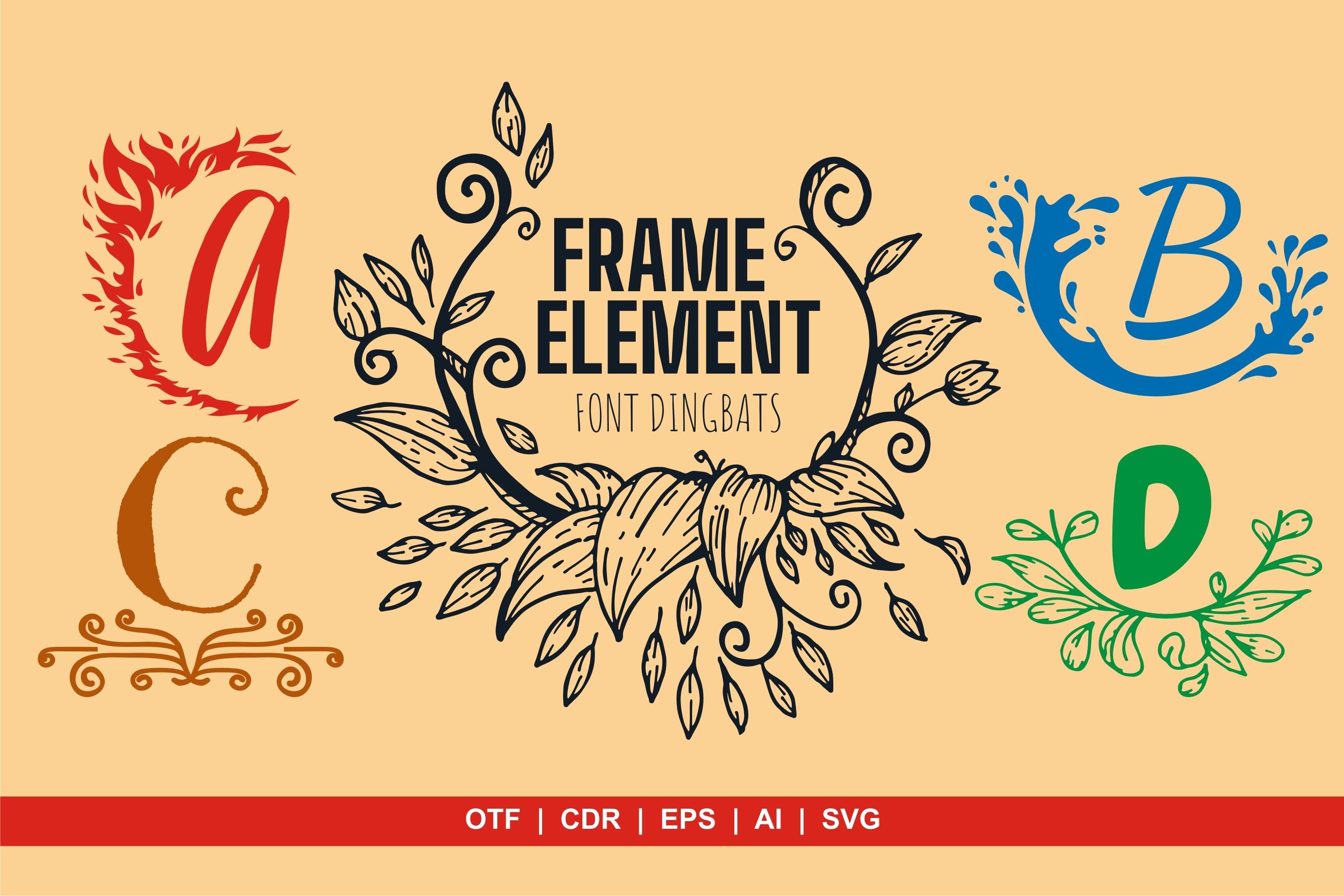 Frame Element Font