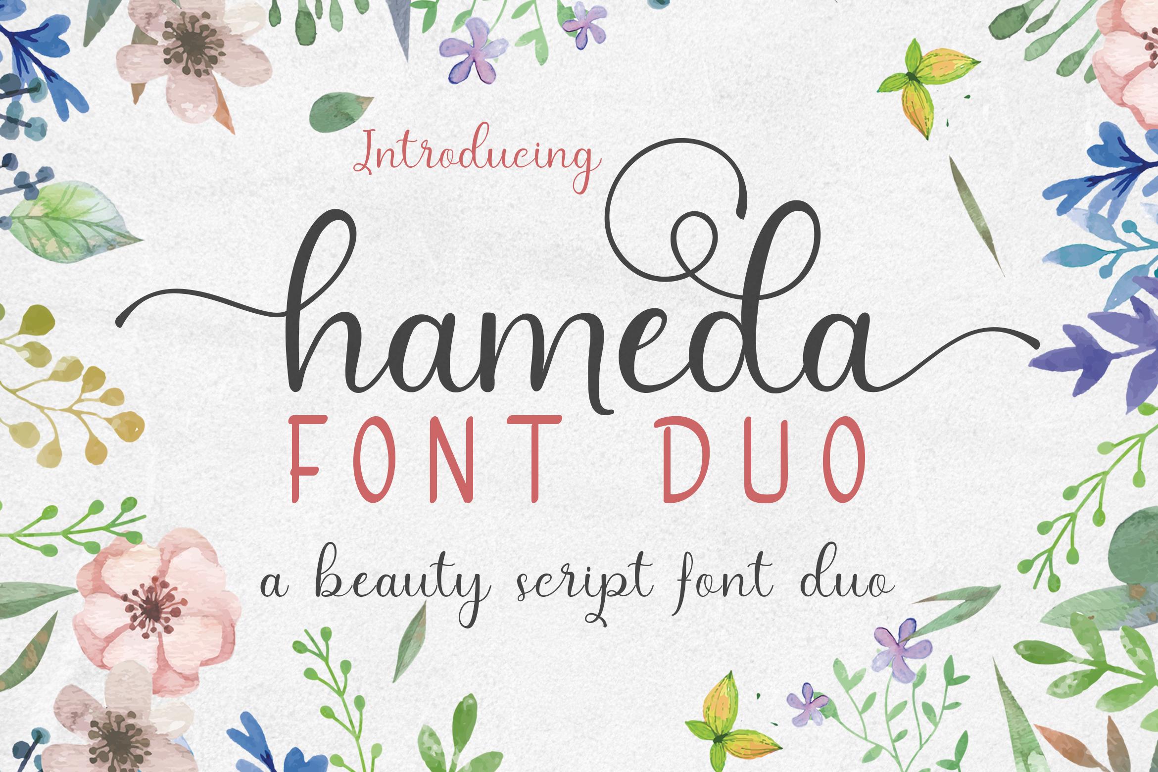 Hameda Font