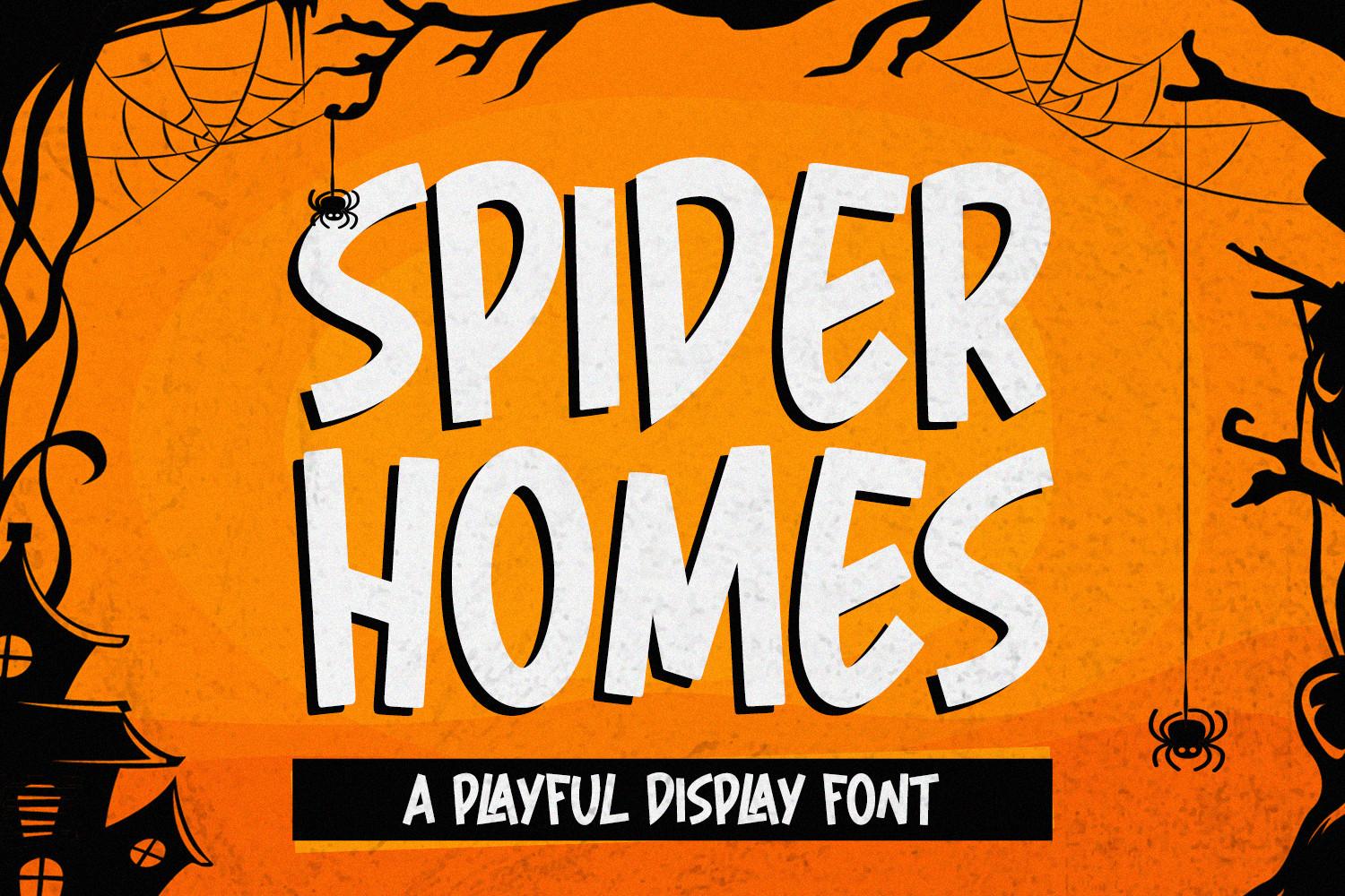 Spider Home Font