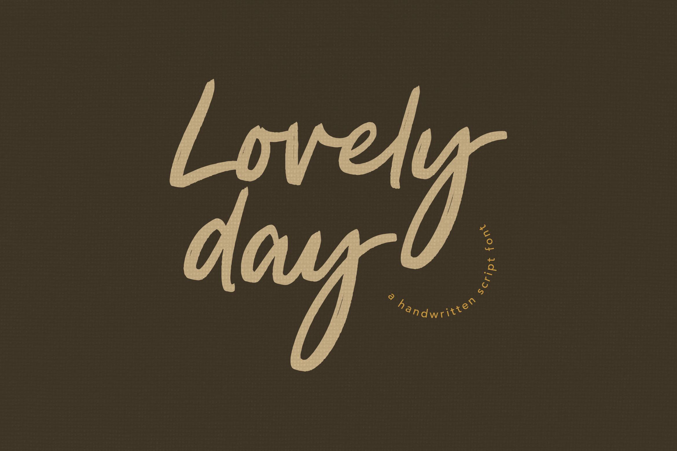 Lovely Day Font