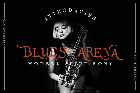 Blues Arena Font
