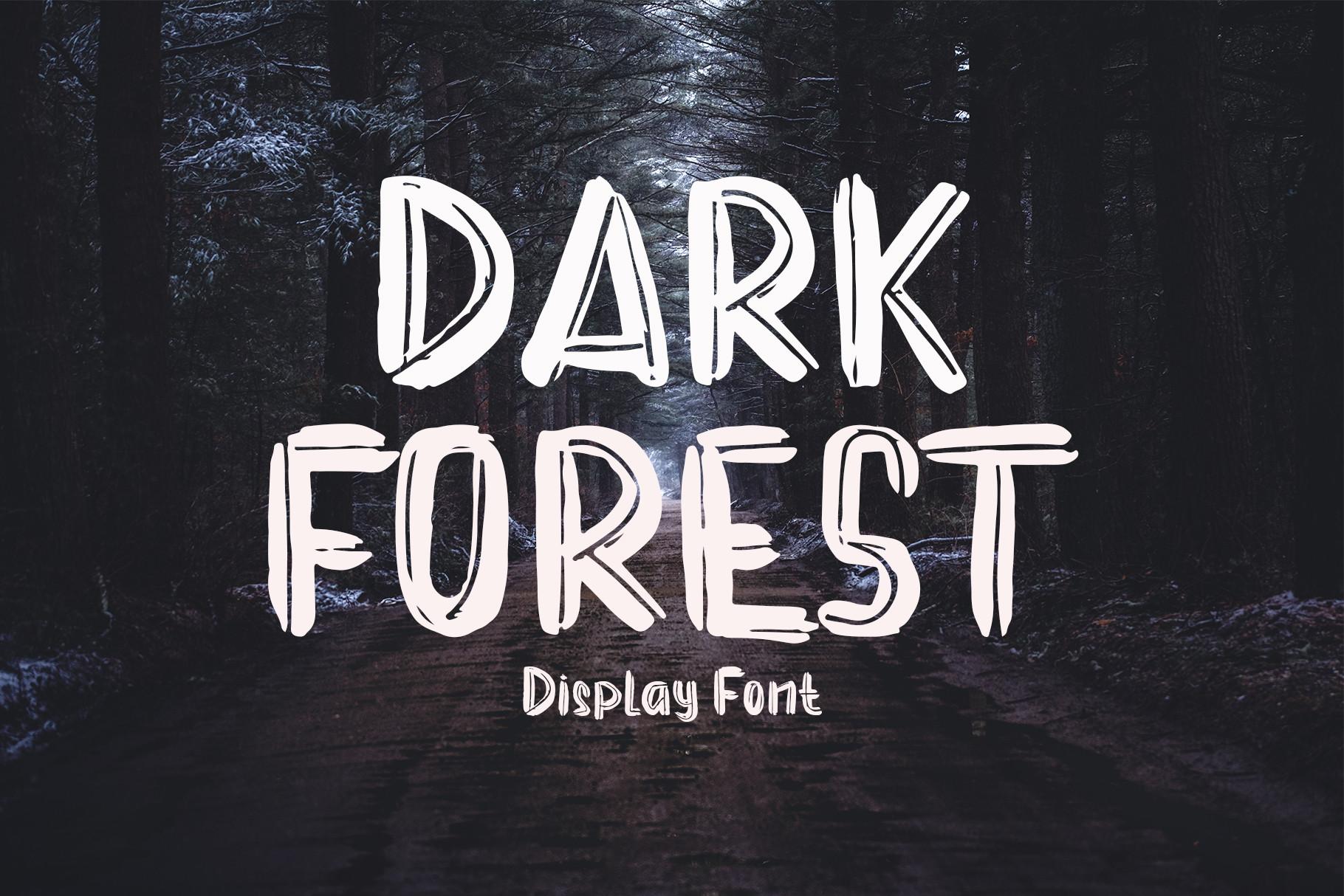Dark Forest Font