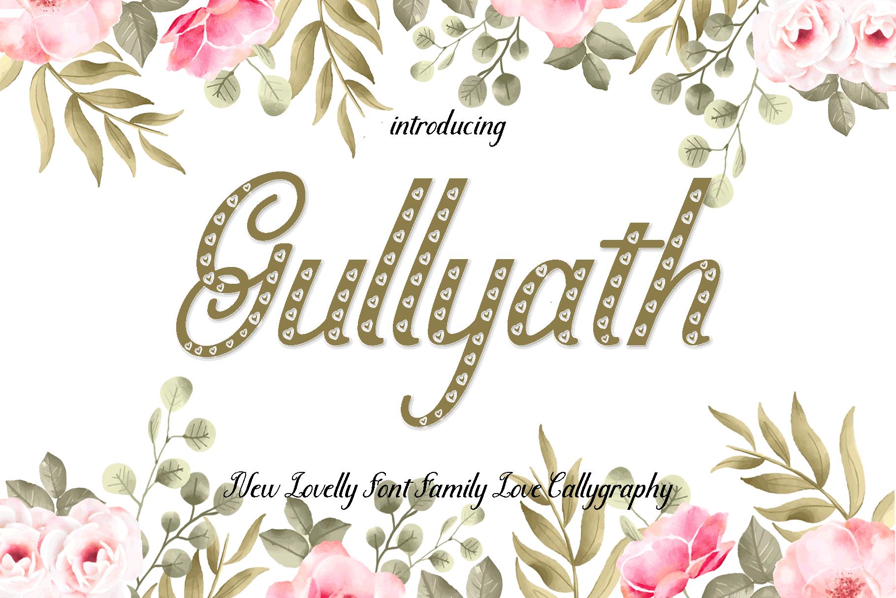 Gullyath Font