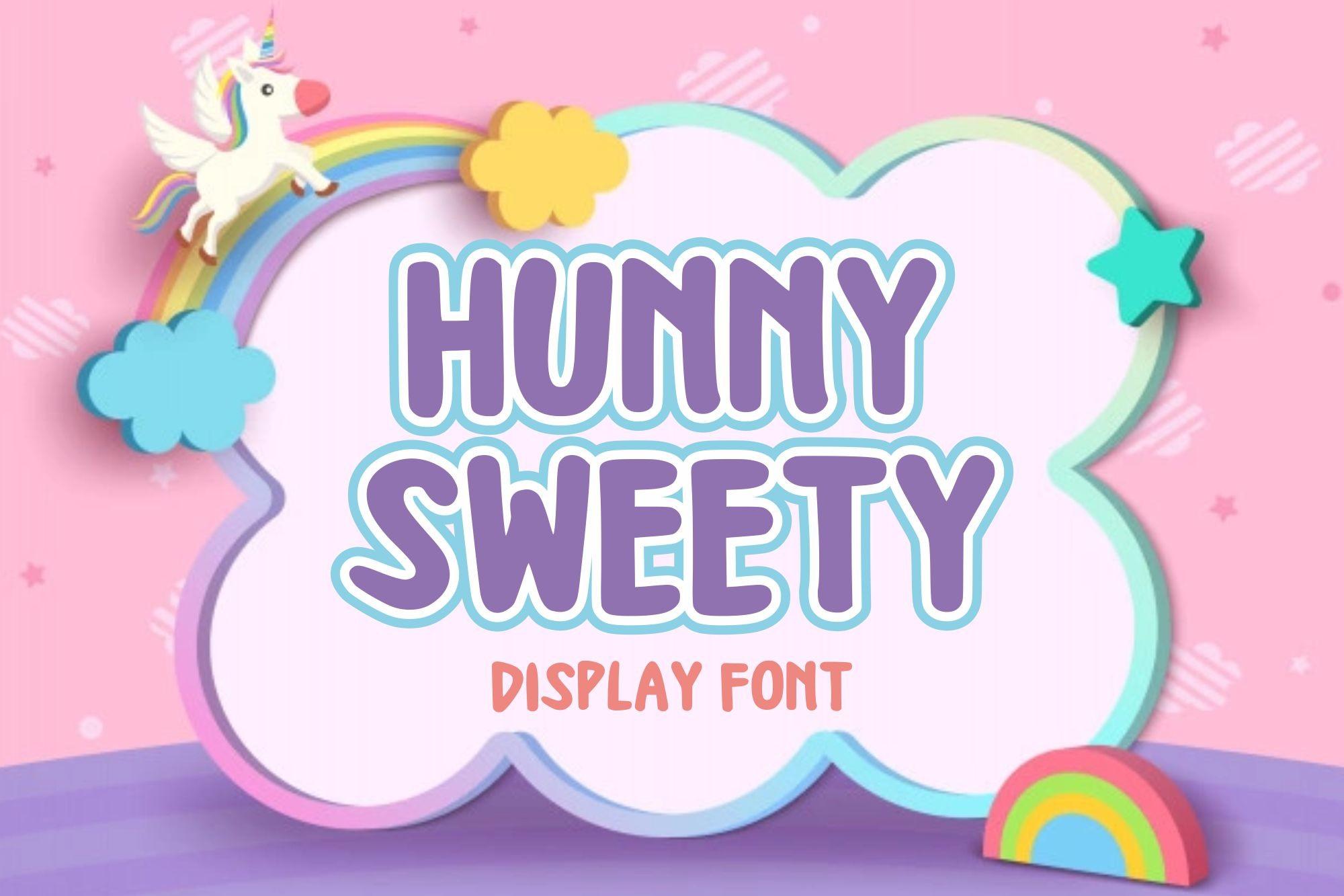 Hunny Sweety Font