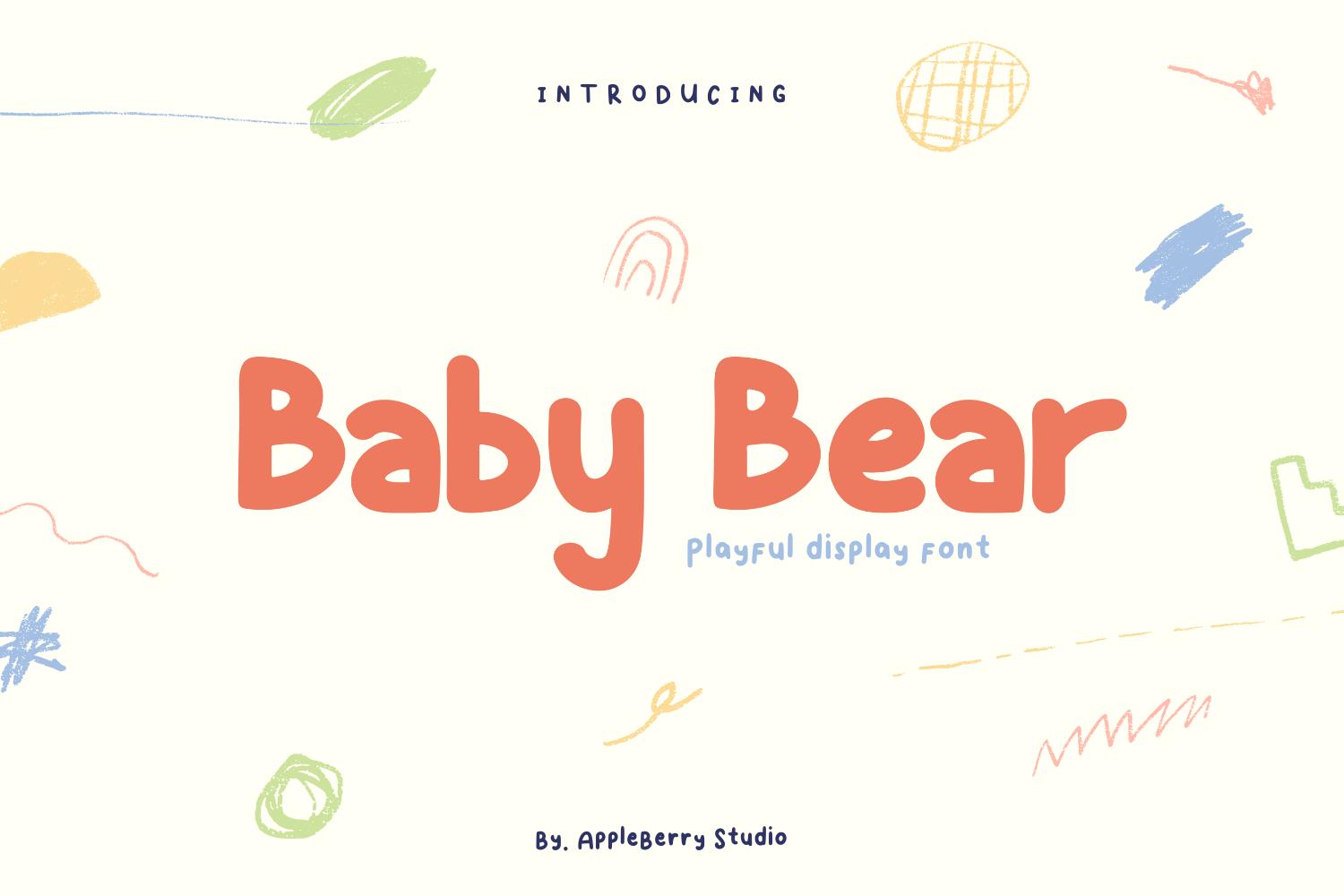 Baby Bear Font